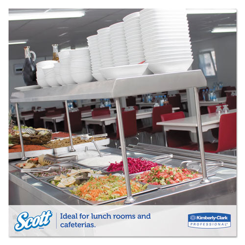 Image of Scott® 98710 Tall-Fold Dispenser Napkins, 1-Ply, 7 X 13.5, White, 500/pack, 20 Packs/carton