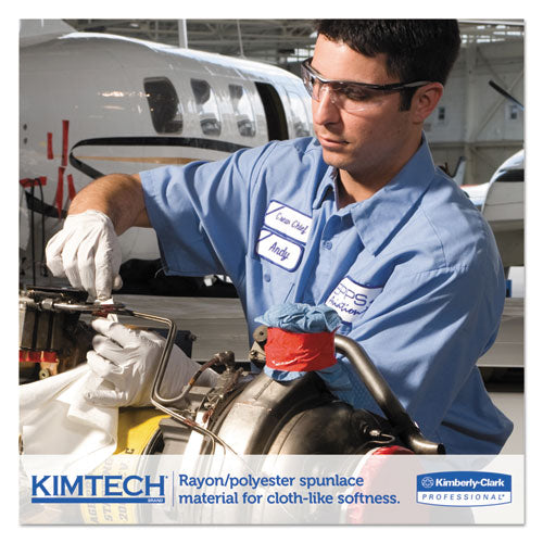 Image of Kimtech 06151 SCOTTPURE Critical Task Wipers, 12 x 23, White, 50/Box, 8 Boxes/Carton