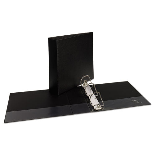 Image of Avery® 27650 Durable Non-View Binder With Durahinge And Slant Rings, 3 Rings, 3" Capacity, 11 X 8.5, Black