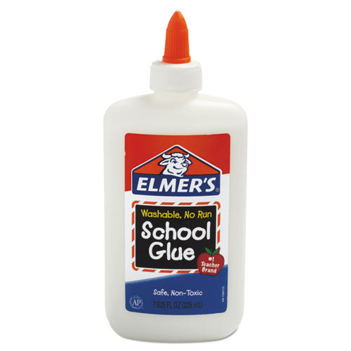 Image of Elmer's® E308 Washable School Glue, 7.63 Oz, Dries Clear