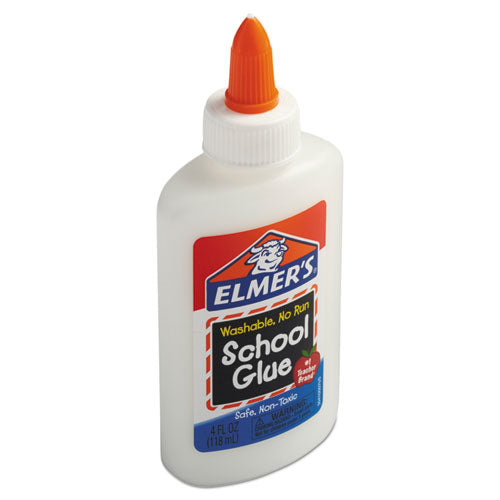 Image of Elmer's® E304 Washable School Glue, 4 Oz, Dries Clear