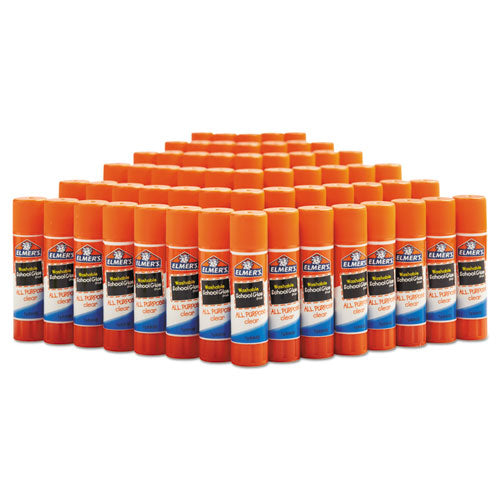Image of Elmer's® E501 Washable School Glue Sticks, 0.24 Oz, Applies And Dries Clear, 60/box