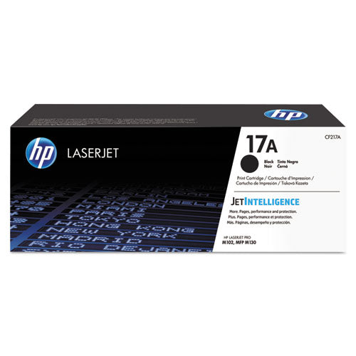 Image of HP CF217A HP 17a, (cf217a) Black Original Laserjet Toner Cartridge