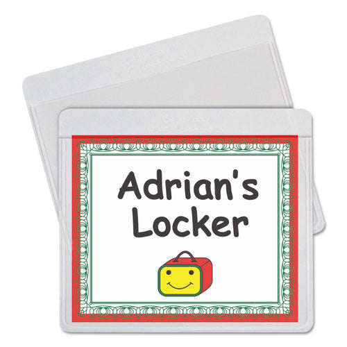 Image of C-Line® 70443 Self-Adhesive Labeling Pockets, Top Load, 3.75 x 3, Clear, 25/Pack