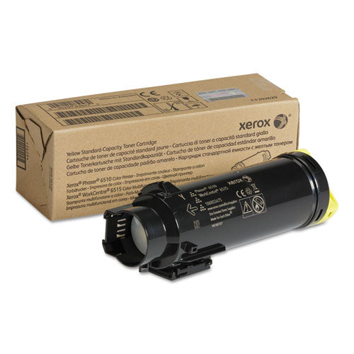 Image of Xerox® 106R03475 106r03475 Toner, 1,000 Page-Yield, Yellow