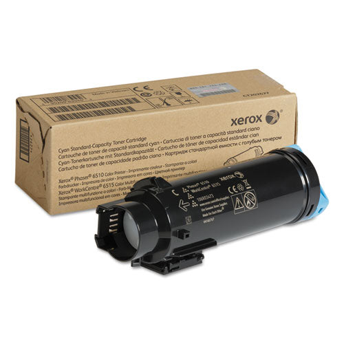 Image of Xerox® 106R03473 106r03473 Toner, 1,000 Page-Yield, Cyan