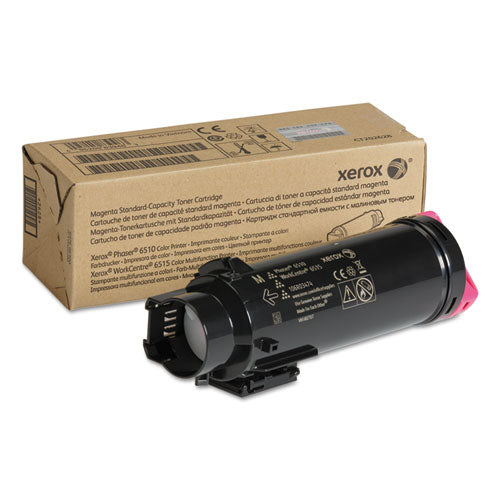 Image of Xerox® 106R03474 106r03474 Toner, 1,000 Page-Yield, Magenta