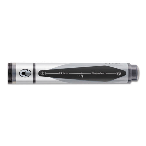 Image of Quartet® 79553 Premium Glass Board Dry Erase Marker, Broad Bullet Tip, Black, Dozen