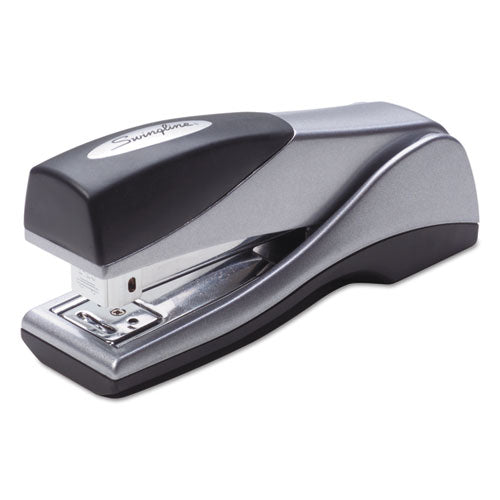 Image of Swingline® S7087816CC Optima Grip Compact Stapler, 25-Sheet Capacity, Silver