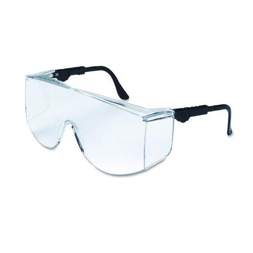 Image of MCR Safety TC110XL Tacoma Safety Glasses, Extra Large, Frameless OTG, Clear Single Lens