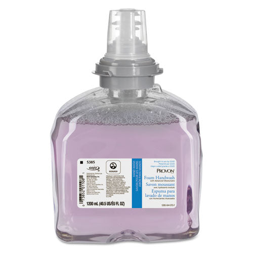 Image of PROVON® 5385-02 Foaming Handwash with Advanced Moisturizers Refill, Refreshing Cranberry Scent, 1,200 mL, 2/Carton
