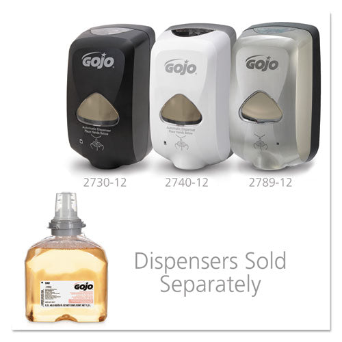 Image of GOJO® 5362-02 TFX Premium Foam Antibacterial Hand Wash, Refill for GOJO TFX Touch-Free Dispenser, Fresh Fruit Scent, 1,200 mL, 2/Carton