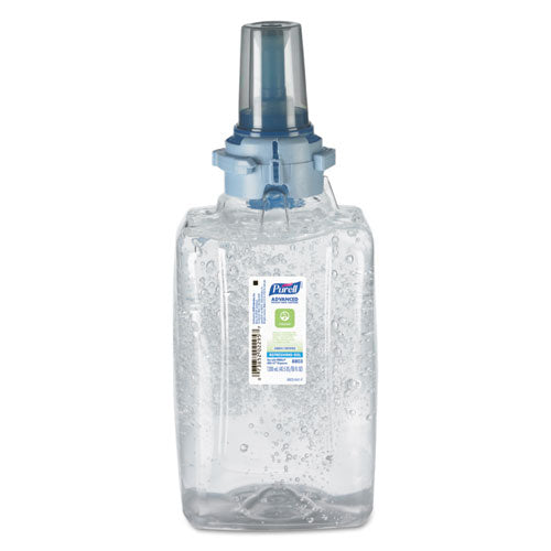 Image of PURELL® 8803-03 Advanced Hand Sanitizer Green Certified Gel Refill, For ADX-12 Dispensers, 1,200 mL, Fragrance-Free