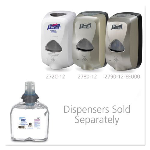Image of PURELL® 5393-02 Advanced Hand Sanitizer E3-Rated Foam, 1,200 mL Refill, Fragrance-Free, 2/Carton