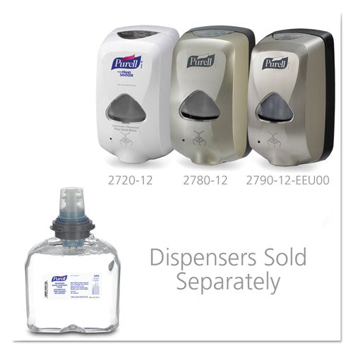 Image of PURELL® 5392-02 Advanced Hand Sanitizer TFX Refill, Foam, 1,200 mL, Unscented, 2/Carton