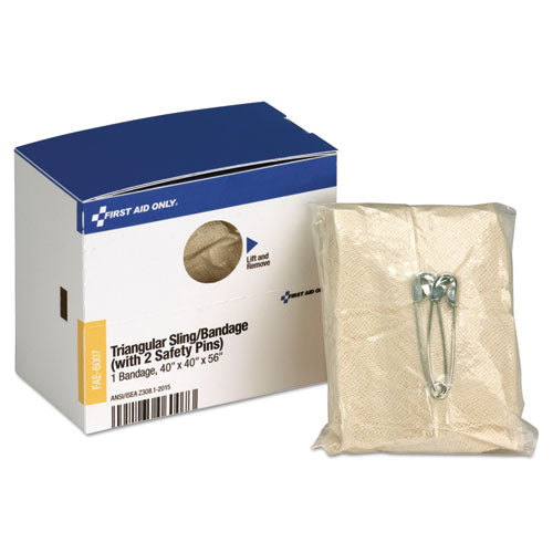 Image of First Aid Only FAE-6007 Smartcompliance Triangular Sling/bandage, 40 X 40 X 56