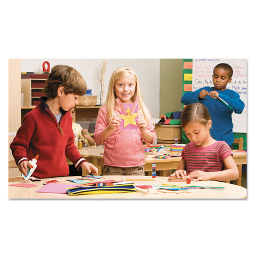 Image of Elmer's® E517 Disappearing Glue Stick, 0.77 Oz, Applies White, Dries Clear, 12/pack