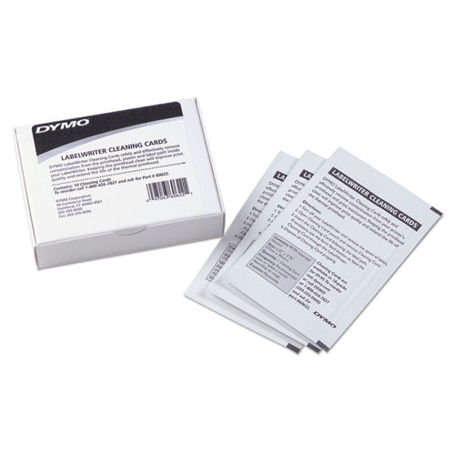 Image of DYMO® 60622 Labelwriter Cleaning Cards, 10/box