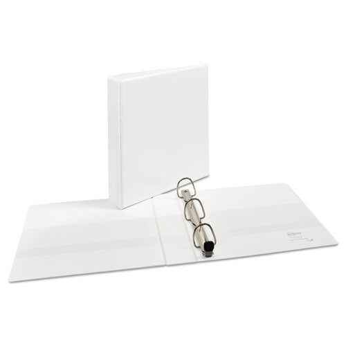 Image of Avery® 79195 Heavy-Duty View Binder With Durahinge And One Touch Ezd Rings, 3 Rings, 1.5" Capacity, 11 X 8.5, White