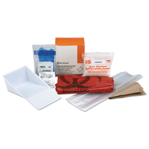 Image of First Aid Only 21-760 BBP Spill Cleanup Kit, 3.63 x 2.25 x 4.31