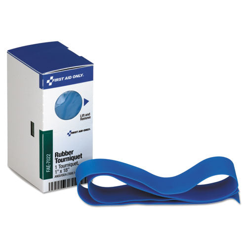 Image of First Aid Only FAE-7022 Refill For Smartcompliance General Business Cabinet, Rubber Tourniquet, 1 X 18