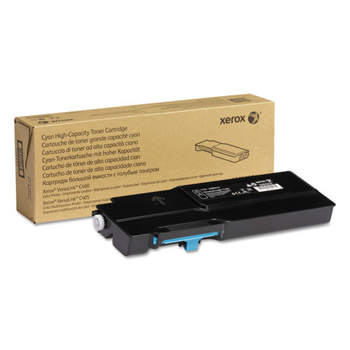 Image of Xerox® 106R03514 106r03514 High-Yield Toner, 4,800 Page-Yield, Cyan