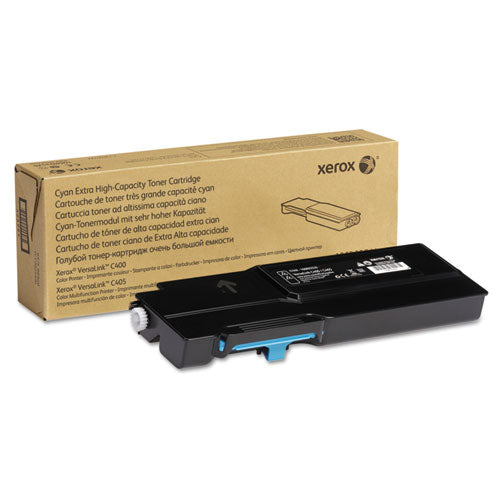Image of Xerox® 106R03526 106r03526 Extra High-Yield Toner, 8,000 Page-Yield, Cyan