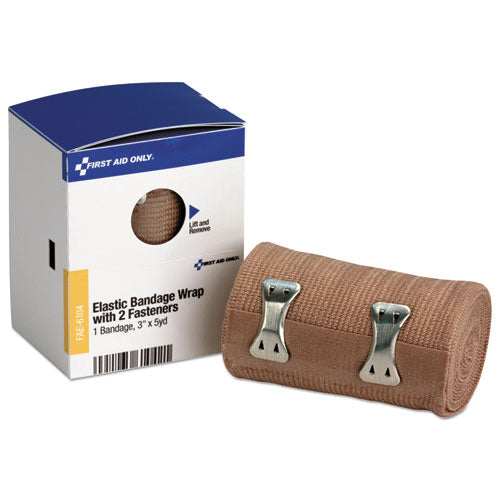 Image of First Aid Only FAE-6104 Refill For Smartcompliance General Business Cabinet, Elastic Bandage Wrap, 3" X 5 Yd