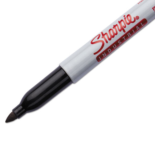 Image of Sharpie® 2003898 Industrial Permanent Marker Value-Pack, Fine Bullet Tip, Black