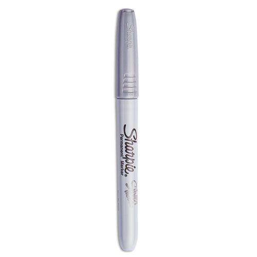 Image of Sharpie® 2003899 Metallic Fine Point Permanent Marker Value Pack, Fine Bullet Tip, Metallic Silver, 36/pack