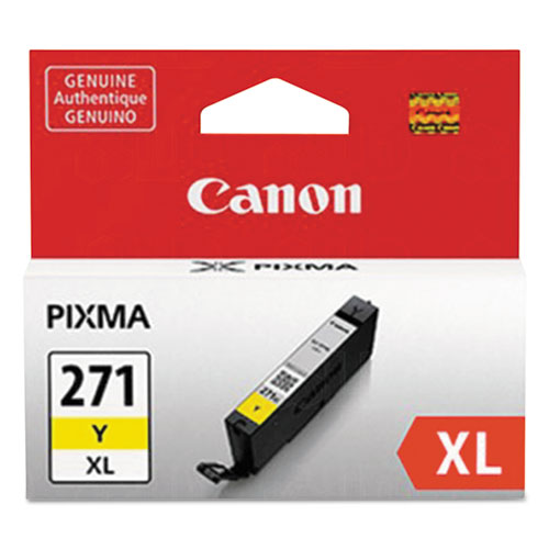 Image of Canon® 0339C001 0339c001 (cli-271xl) High-Yield Ink, Yellow