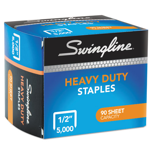 Image of Swingline® S7079392E S.f. 39 Heavy-Duty Staples, 0.5" Leg, 0.5" Crown, Steel, 5,000/box