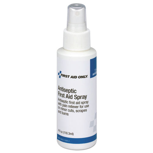 Image of First Aid Only 13-080 Refill For Smartcompliance General Business Cabinet, Antiseptic Spray, 4 Oz