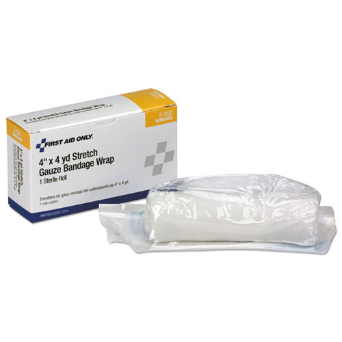 Image of First Aid Only 5-800 24 Unit Ansi Class A+ Refill, 4" X 4 Yd Sterile Gauze Bandage
