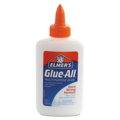 Image of Elmer's® E1322 Glue-All White Glue, 4 Oz, Dries Clear