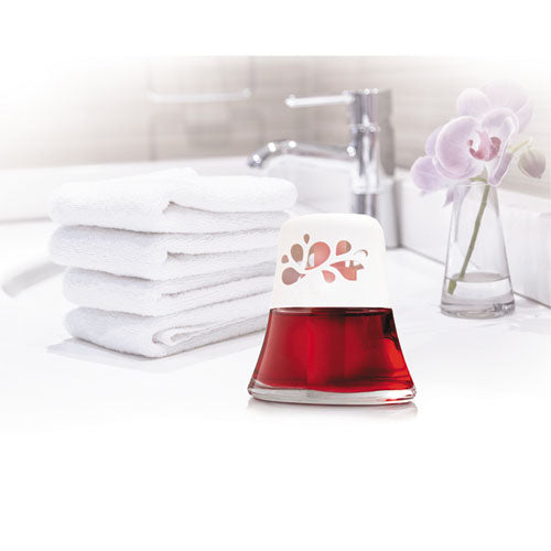 Image of BRIGHT Air® 900022 Scented Oil Air Freshener, Macintosh Apple And Cinnamon, Red, 2.5 Oz