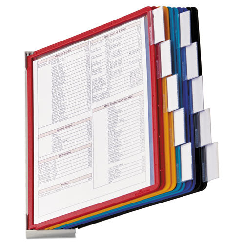 Image of Durable® 535900 VARIO Wall/Extension Reference System, 10 Panels, Assorted Borders and Panels