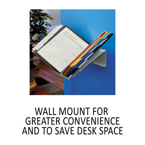 Image of Durable® 536100 Vario Reference Desktop System, 20 Panels, Assorted Borders And Panels