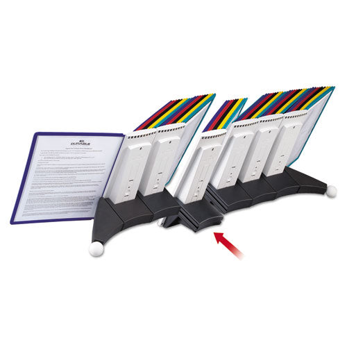 Image of Durable® 569800 SHERPA Reference System Extension Set, 10 Sleeves, Assorted Borders and Panels