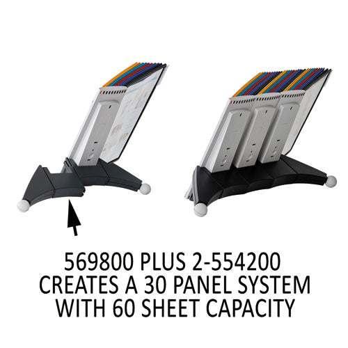 Image of Durable® 569800 SHERPA Reference System Extension Set, 10 Sleeves, Assorted Borders and Panels