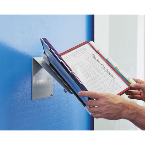 Image of Durable® 551500 VARIO Pro Desktop Reference System, 10 Panels, Legal, Assorted Borders and Panels