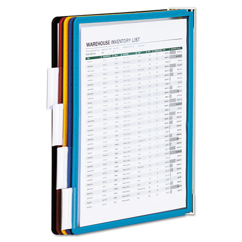 Image of Durable® 555200 Vario Wall Reference System, 5 Panels, Letter, Asst. Borders And Panels