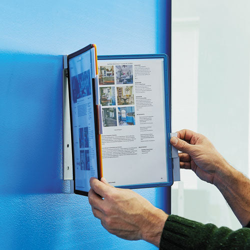 Image of Durable® 555200 Vario Wall Reference System, 5 Panels, Letter, Asst. Borders And Panels