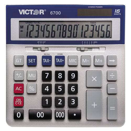 Image of Victor® 6700 6700 Large Desktop Calculator, 16-Digit Lcd