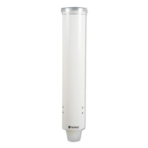 Image of San Jamar® C4160WH Small Pull-Type Water Cup Dispenser, For 5 Oz Cups, White