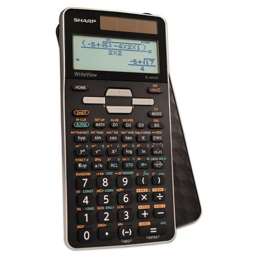 Image of Sharp® ELW516TBSL El-W516tbsl Scientific Calculator, 16-Digit Lcd