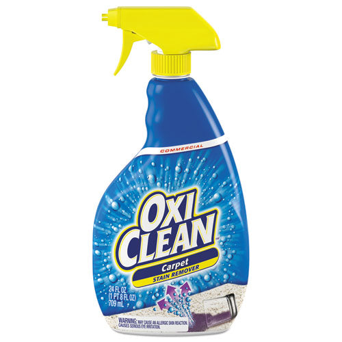 Image of OxiClean 57037-00078 Carpet Spot And Stain Remover, 24 Oz Trigger Spray Bottle, 6/carton