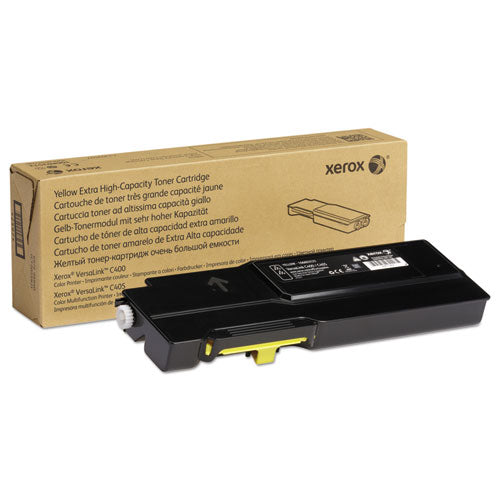 Image of Xerox® 106R03525 106r03525 Extra High-Yield Toner, 8,000 Page-Yield, Yellow