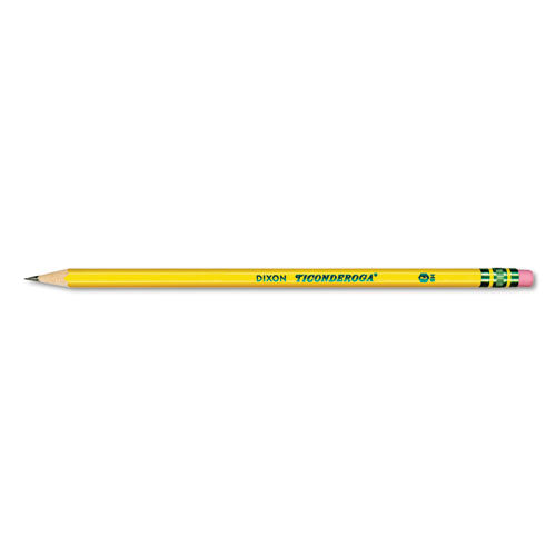 Image of Ticonderoga® X13872 Pencil Value Pack, HB (#2), Black Lead, Yellow Barrel, 96/Pack