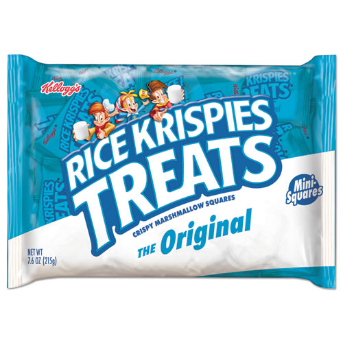 Image of Kellogg's® KEE17120 Rice Krispies Treats, Original Marshmallow, 0.78 Oz Pack, 60/carton